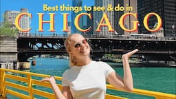 Best City in the USA? Exploring CHICAGO Jazz, Iconic Food & Lake Michigan