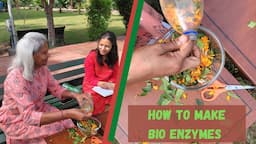 How to make Bio Enzymes | Natural Cleaners | Art of Living initiative| Sustainable n Eco-friendly