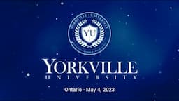 Celebrating Our Graduates | Yorkville University Ontario - Afternoon Convocation