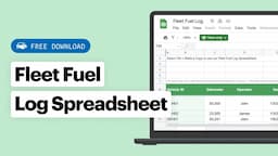 Creating a Fuel Log Spreadsheet (w/ Free Template) | Fleet Management Tools