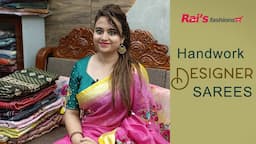 Handwork Designer Sarees Collection (11th June) - 14UJN