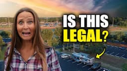 Was it Illegal? Our Strangest RV Overnight Parking Experience Yet