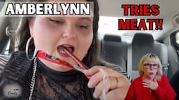 AMBERLYNN tries meat!!! React