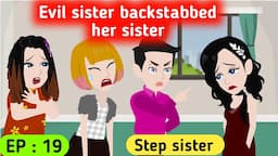 Step sister part 19 | English story | Learn English | Animated stories | Sunshine English