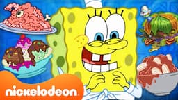 SpongeBob | SpongeBob Memasak Di Mana Saja KECUALI Krusty Krab! 🍔 | 30 Menit | Nickelodeon Bahasa