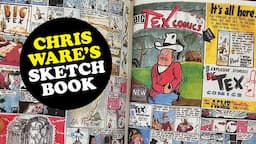 Chris Ware's Sketchbook Is Scary Great! The ACME Novelty Datebook Vol. 1! Drop Everything and Buy it