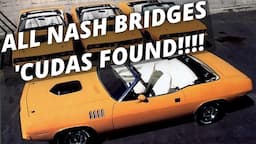 I Found All 5 Nash Bridges Cudas Used in the Show and Reboot