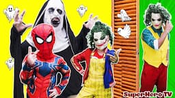 SUPERHERO's Story|| Spider-Man & JOKER team up to rescue KID SPIDER MAN (Funny Action Real Life)