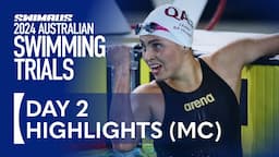 Australian Swimming Trials - Night 2 Highlights (MC) | Wide World of Sports