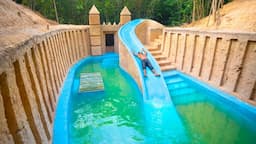 My Summer Holiday Building Millionaire Water Slide Park into Underground Swimming Pool in 67 Days