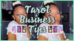 TAROT BUSINESS TIPS ✨ Starting Your Tarot Business, Building Community, Tools & Tricks! 🔮💰⭐️