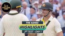 2nd Test - Day 1 | Highlights | The Ashes | England vs Australia | 28th June 2023