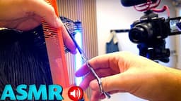 ASMR Scissor Cut | Mens Haircut Whole Head with Scissors | No Talking