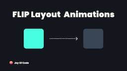 Using The FLIP Animation Technique For Impossible Layout Animations