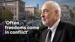 Economist Joseph Stiglitz on Pro-Palestine campus protests, Trump and rethinking freedom