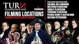 TURN: Washington's Spies FILMING LOCATIONS | DECODING Scenes Filmed in VIRGINIA (2023)