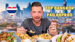 7 TOP PAD KAPRAO IN BANGKOK 🇹🇭 Must Try Thai Street Food