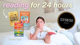 READING FOR 24 HOURS 💌 *spoiler free reading vlog*