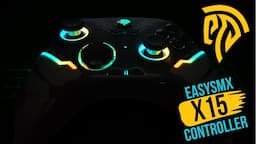 EasySMX X15 Wireless Controller with RGB Lighting - Review and test #easysmx #gamecontroller