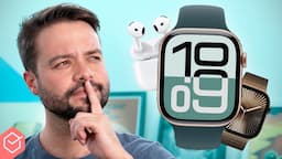 NOVO APPLE WATCH SERIES 10 e AIRPODS 4! // 🔥OPINIÃO SINCERA