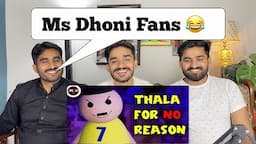 THALA For No Reason - MAKE JOKE OF ||MJO|| By Saurabh Shukla |PAKISTANI REACTION