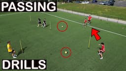 ⚽️4 ADVANCED PASSING DRILLS FOR TEAM TRAINING & SMALL GROUPS FOR FOOTBALL | SOCCER | Joner Football