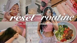 RESET ROUTINE * organizing, planner setup, self care, mindfulness #resetroutine