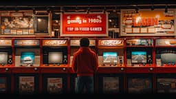 Top 10 Video Games by year 1980 - 1989