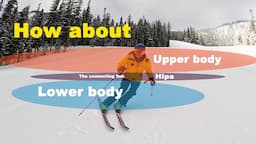 Hip movements, using your hips in skiing