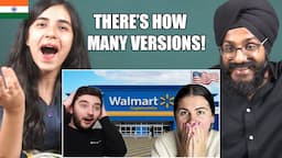 Indians React to Brits Visit Walmart For The First Time!