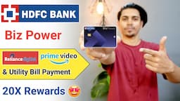 HDFC Biz Power Credit Card Apply | Hdfc Biz Power Credit Card Benefits | Hdfc Biz Power Card Details