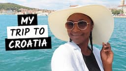 My Travel Experience as a Solo Black Woman in Split || Ariventuras in Croatia 🇭🇷