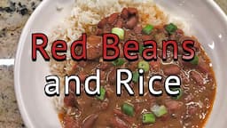 How to make Red Beans and Rice - Calibama Style! | Chef Lorious