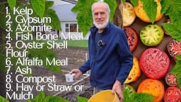 Organic Garden Secrets For Healthy Soil! Best Soil Nutrients 4 Growing World Record Giant Tomatoes!