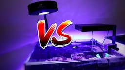 Spectra Aqua Knight V2 VS. Fluval Sea Nano Led Coral Light (REVIEW) - A1A Adventures