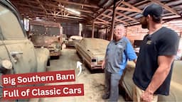 Unbelievable Discovery in Georgia! 30 Classic Cars Found in Massive Abandoned Barn!