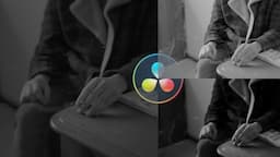 The MANY different ways to colour grade black and white - Davinci Resolve