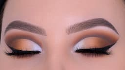 Flawless Brown Smokey Cut Crease Tutorial Step By Step