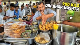 35/- Rs LEVEL 3000 Indian Street Food 😍 Jumbo Chole Bhature, Dal Makhani Bafle, Bablu Chaat & more