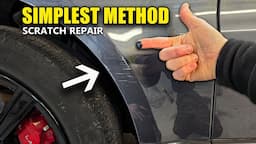 EASIEST way to repair car scratches at home! inc. Metallics! Using a cordless drill! Save Money!