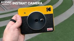 I Tested The Retro Camera 📸👎🏻 | Kodak mini Shot 3 Retro Review | Kodak Instant Camera and Printer