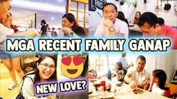 MGA RECENT FAMILY GANAP! MAHILIG TALAGA KAMING KUMAIN! | Bing Vlogs