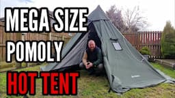 my thoughts about this pomoly canvas hot tent.