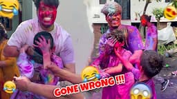 HOLI GONE WRONG WITH KIDS 😱 2024