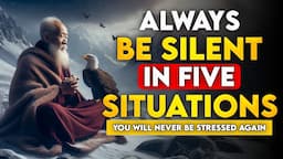 Always Be Silent in Five Situations – A Buddhist Story