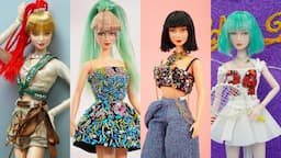 LISA DOLL ~ Barbie Makeover Transformations ~ Barbie Hacks To Look Like Famous Celebrities