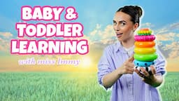 LEARN, PLAY & SING WITH MISS IMMY (Farm Animals, Stacking Toys, Colours, Shapes & Songs)