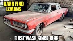 First Wash Since 1999: BARN FIND Pontiac LeMans! | Car Detailing Restoration