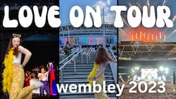 come with me to see harry styles / love on tour 2023 / wembley n3