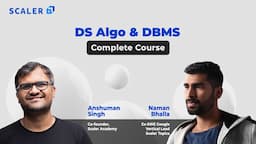 Data Structures and Algorithms and DBMS Full Course | DS Algo Tutorial | Database Management System